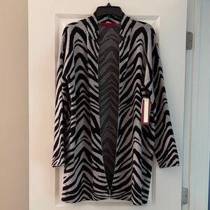 Scarlett Zebra Pattern Cardigan